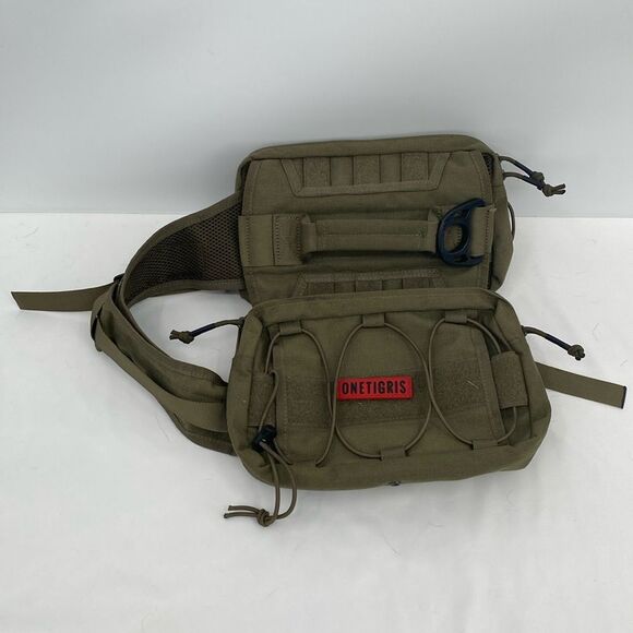 OneTigris Dog Backpack for Hiking Nylon Dog Harness Backpack with Side Pockets - Picture 1 of 5